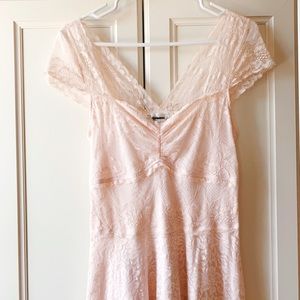 Abercrombie & Fitch Dresses - Light Pink Lace Dress Abercrombie & Fitch Dresses - Light Pink Lace Dress
